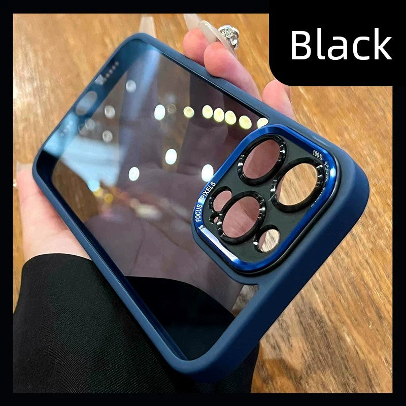 Apple Metal  Protective Cover Lens Phone Case