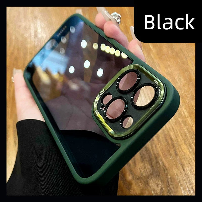 Apple Metal  Protective Cover Lens Phone Case